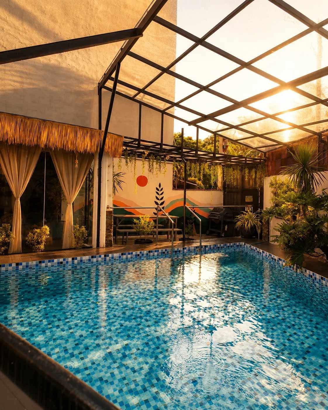 Sunset Swimming Pool